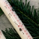 Advent Candles, the count down to Christmas